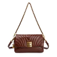 【佐伊甄选】SKL-Z8302-福宝马鞍色轻奢女士时尚潮流百搭斜挎包轻奢