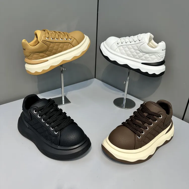 欧洲站潮牌男士运动时尚青春小众个性秋冬季加厚休闲舒适潮流潮鞋