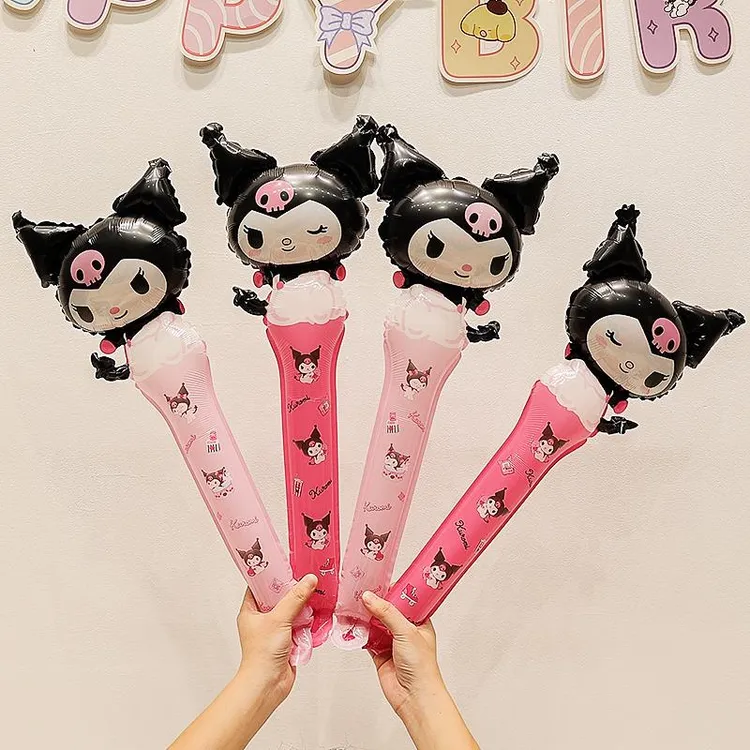 库洛米发箍拍照道具三丽鸥手持棒美乐蒂气球生日布置装饰女孩地推
