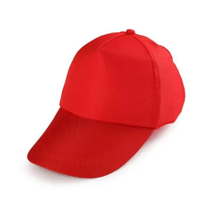 广告帽子鸭舌帽旅游帽红色志愿者帽小学生棒球帽d1