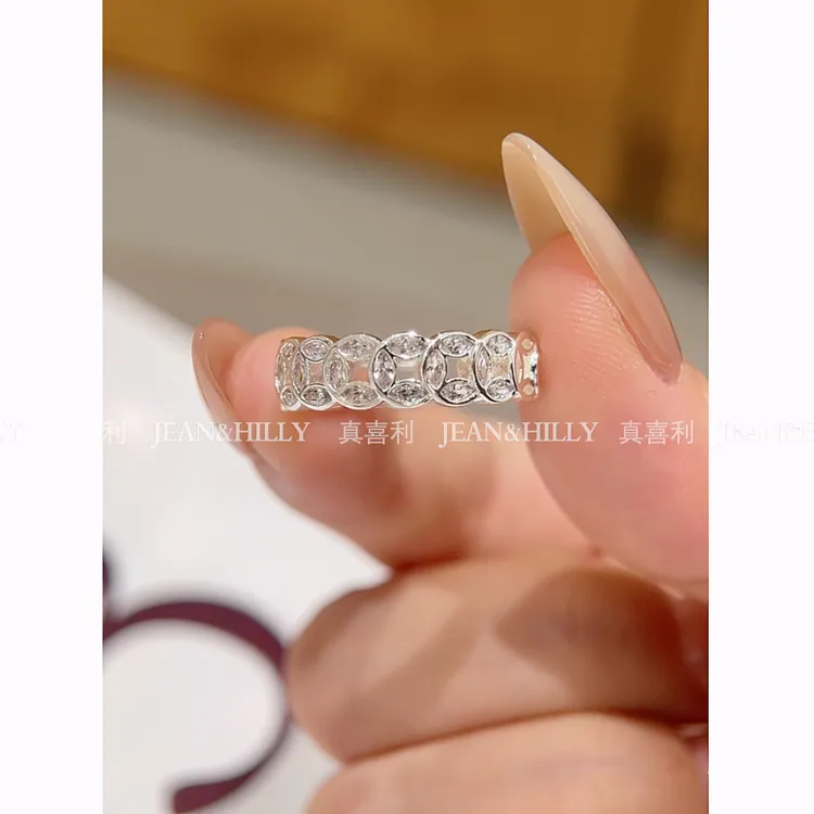 【钱多多】铜钱戒指不掉色不变色简约百搭显白显高级 开口可调