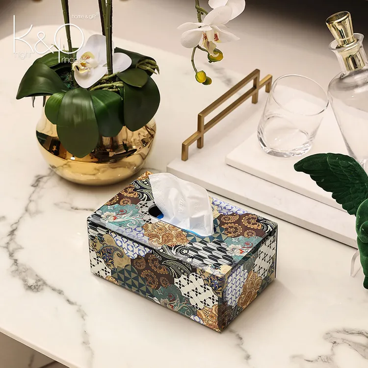复古轻奢高级感网红款桌面抽纸盒高档餐桌客厅茶几创意纸巾盒