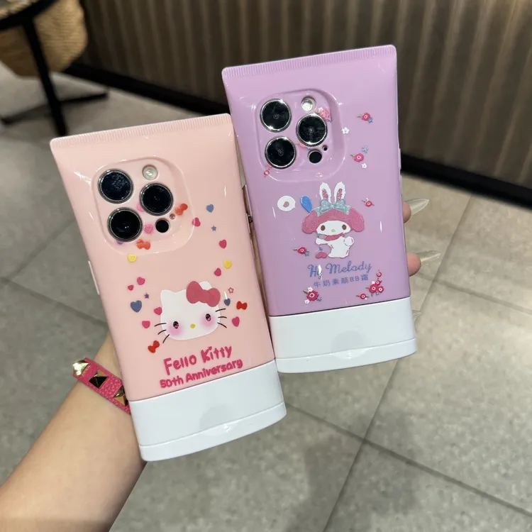 HalloKittie洗面奶适用苹果14promax磨砂11/12防摔13/15pro软壳