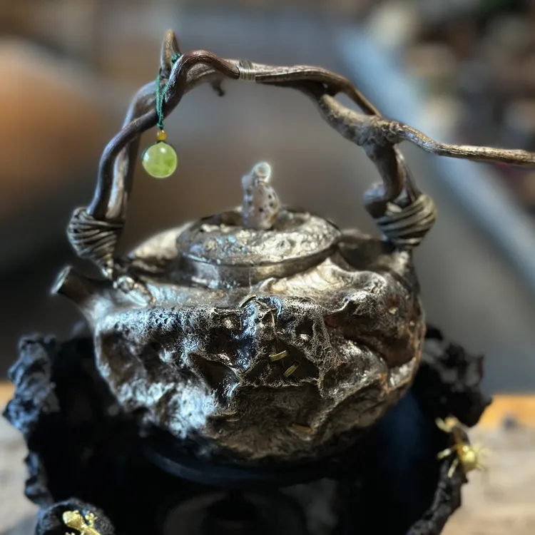 【雅柯茶缘】银壶318克左右650毫升左右