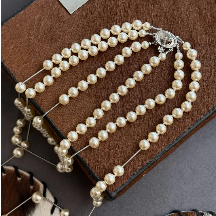 黄铜项链 【星碎】复古时髦破碎z多层流苏土星小众高级感不对称项链