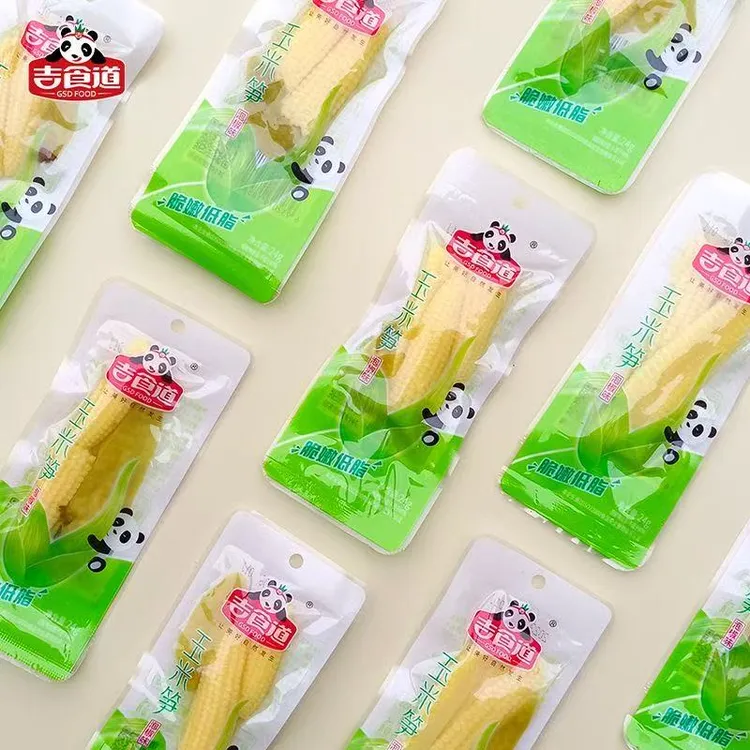 GSDFOOD吉食道24g泡椒玉米笋开袋即食休闲零食独立包装便宜新鲜