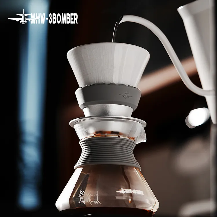 MHW-3BOMBER/轰炸机杜嘉宁联名留香壶咖啡手冲壶分享壶500ml