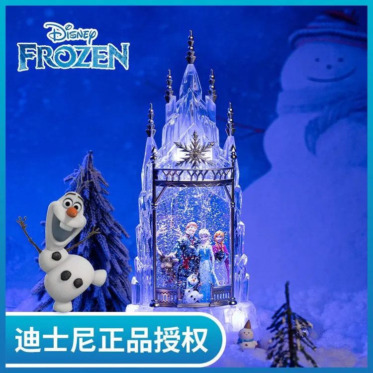 德国德国梦幻爱莎公主飘雪音乐盒雪花艾水晶球款八音盒女孩子儿童