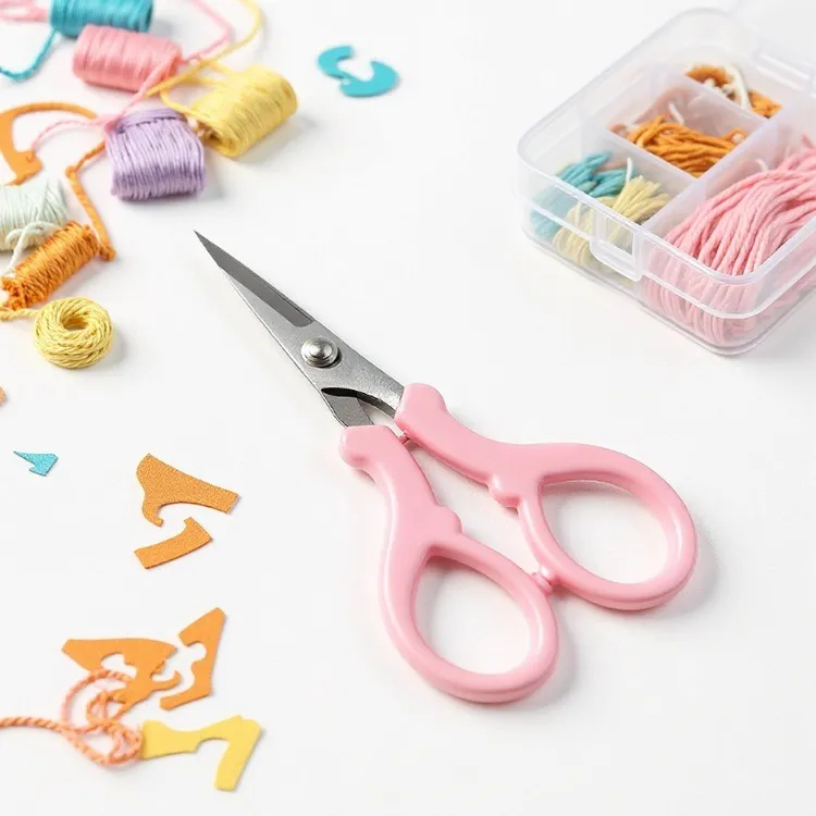 十字绣剪刀不锈钢家用剪子小剪刀手工剪纸剪线头厨房专用尖头缝纫