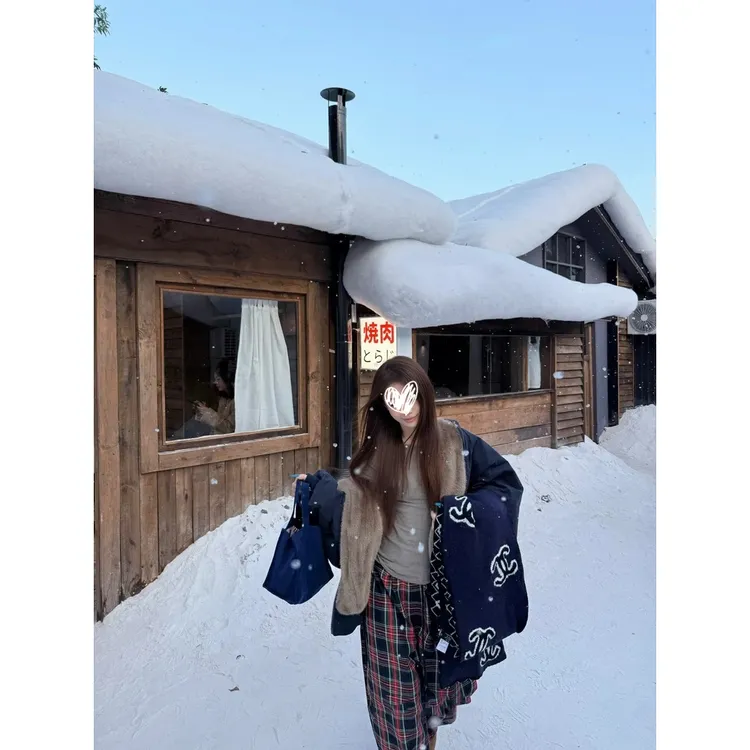 正反两穿加绒加厚毛绒连帽外套女冬季宽松休闲长袖保暖上衣01099