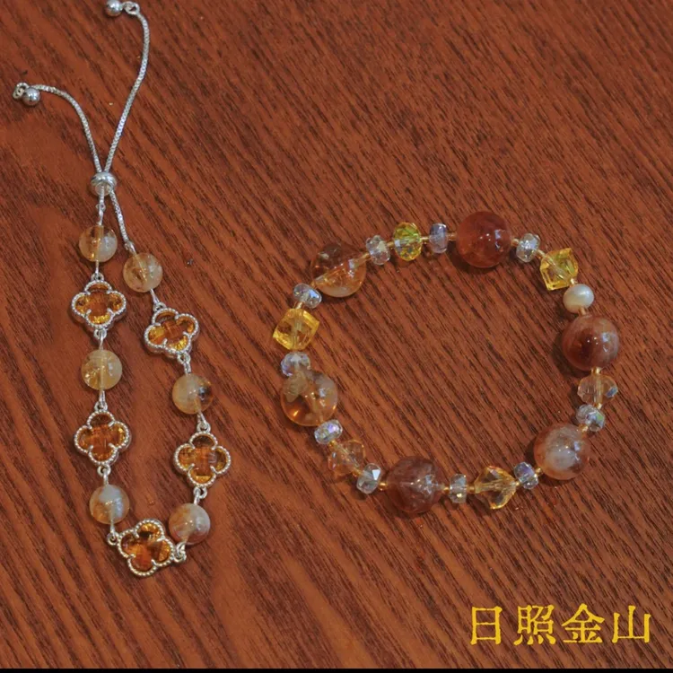 陶然无忧|日照金山 单圈手串