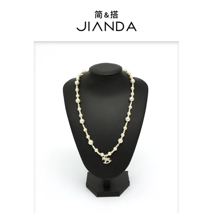 简&搭 合金项链 【千屿Sheila】小木马项链254-XL/1110-6673