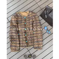 atong/阿彤-【】-2025羊毛亮丝小香手工缝制外套0913-14