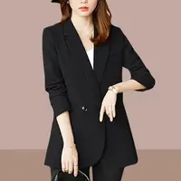 大码西装外套女韩版宽松