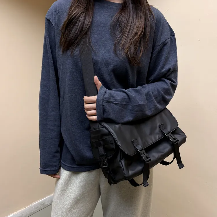 【米谷米谷】时髦好物ins潮流简约多功能休闲防水百搭单肩包斜跨包