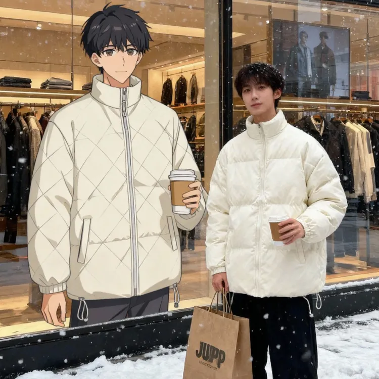 大码300斤冬季加厚棉衣棉袄男女新款纯色oversize宽松不臃肿棉服