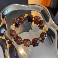 手链 【印象吉祥】黄兔毛阿呆手串（多样性发其一）
