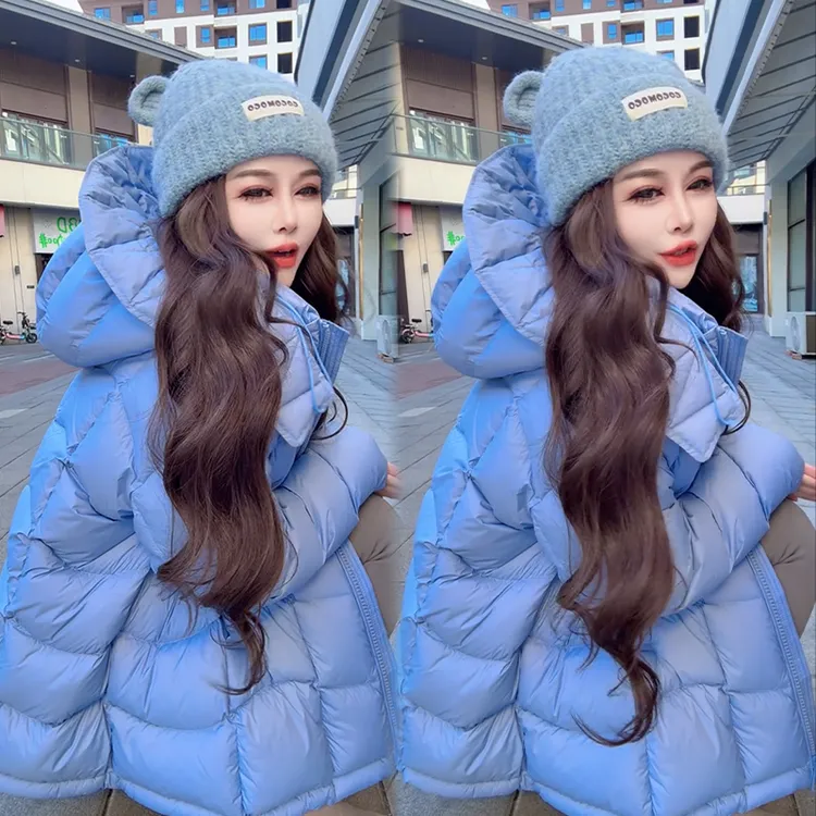 2025秋冬新款时尚显瘦气质网红高档洋气女高级百搭宽松大码棉服潮