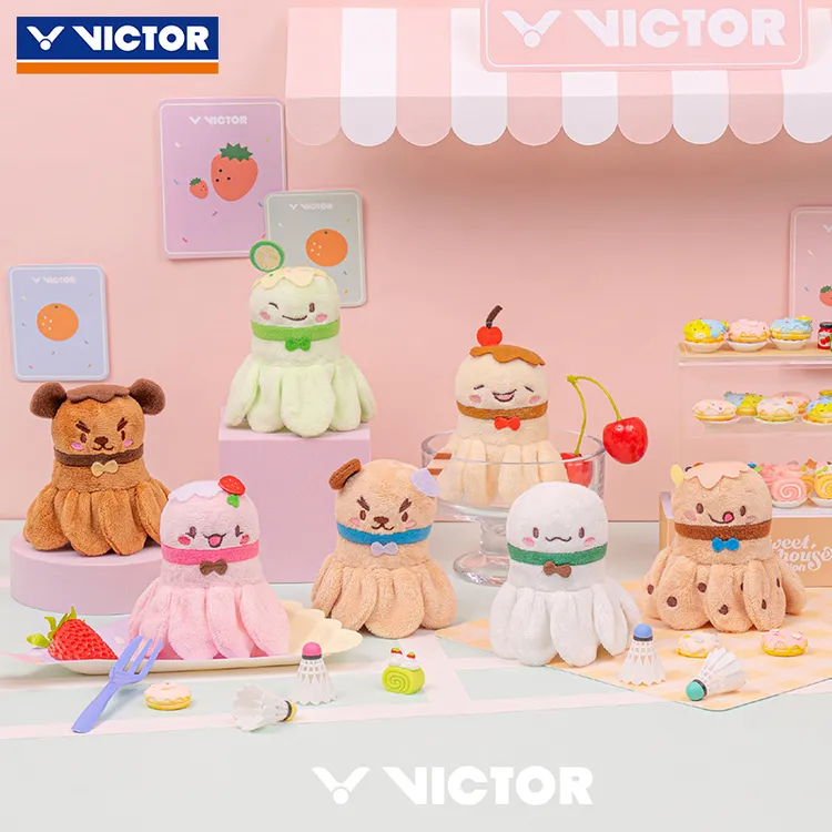VICTOR/威克多胜利羽毛球挂件PG6027甜点萌纪念品挂件礼物节日