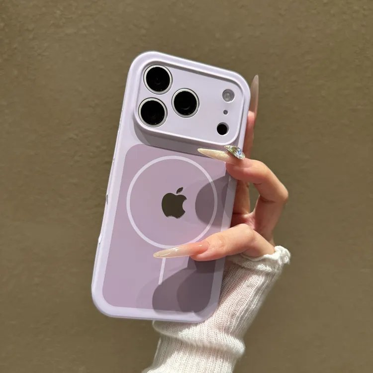 新款液态硅胶磁吸适用苹果17promax手机壳iphone16全包15肤感14女