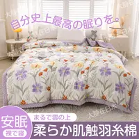 2025秋冬新款亲肤可机洗蓬松秋冬被子