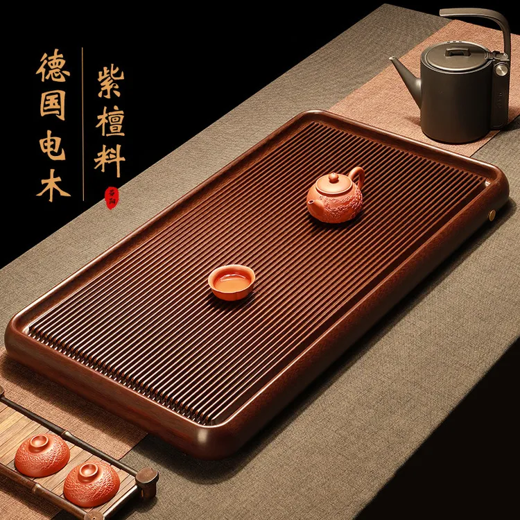 高档芬阳高档电木茶盘家用办公室新款干泡茶具托台海送礼带礼盒装