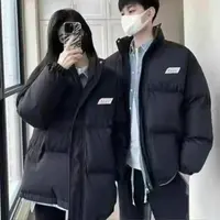 情侣冬季时尚棉服女2024新款宽松棉袄韩版棉衣外套装学生面包服