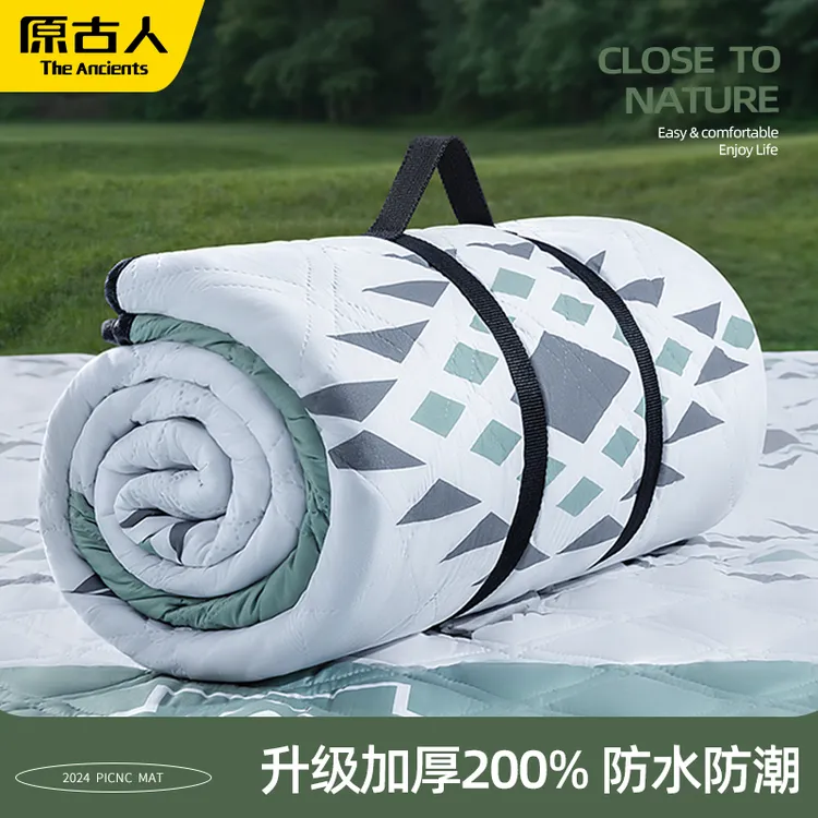 野餐垫防潮垫加厚户外露营垫帐篷地垫便携防水沙滩垫秋游草坪垫子