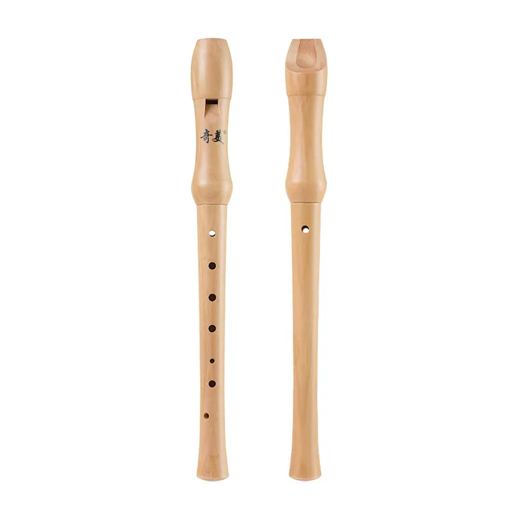 课堂C调乐器孔学生竖笛初学德式演奏8木质八孔/高音英式奇美