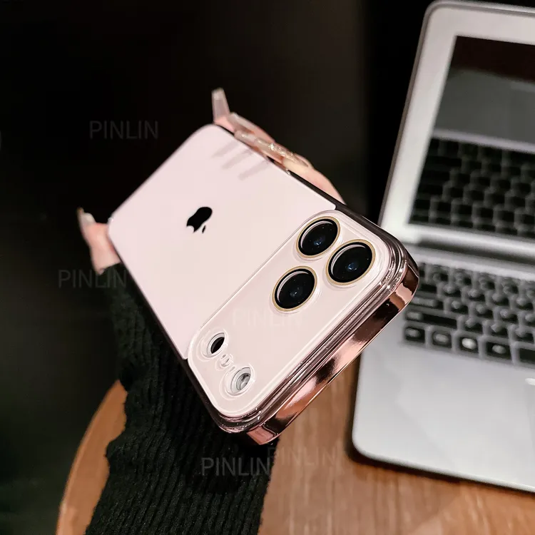 ins高级感适用苹果17promax手机壳16pro带镜头膜15全包14小众13女