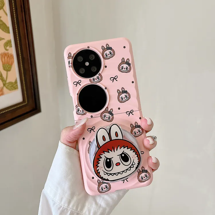 拉布布适用华为pocket2小米mixflip荣耀magicVflip折叠磁吸手机壳