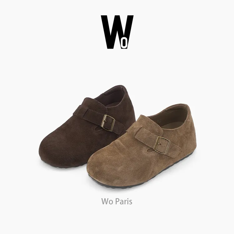 杜米亚2025年秋季新款女鞋一脚蹬博肯鞋D8772216