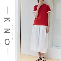 【KNO】秋冬新款两色压褶半身裙气质显瘦时尚休闲百搭