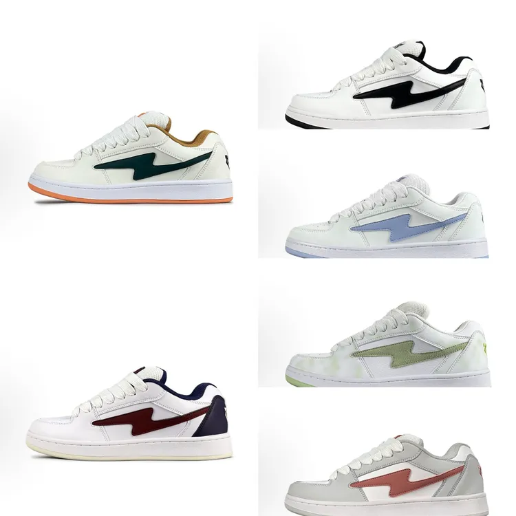 闪电面包鞋休闲鞋舒适潮流时尚百搭防滑耐磨低帮板鞋男女同款