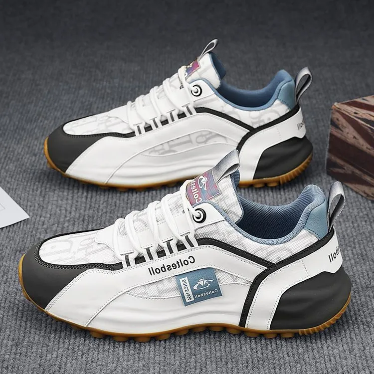 欧洲站轻奢老爹鞋男士夏季新款高级感时尚百搭男鞋运动包底休闲鞋