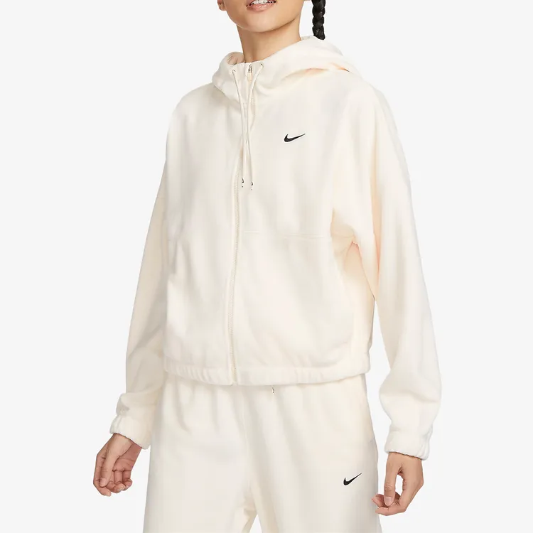 Nike/耐克正品Therma-FIT One女子摇粒绒连帽外套FB5639-110