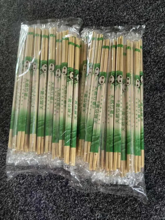 竹筷一次性筷子家用快餐独立包装摆摊外卖高档加粗竹筷足数足量