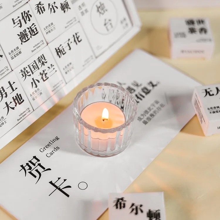 香里藏诗香薰蜡烛小众氛围感室内家用持久情人节生日礼物伴手礼盒