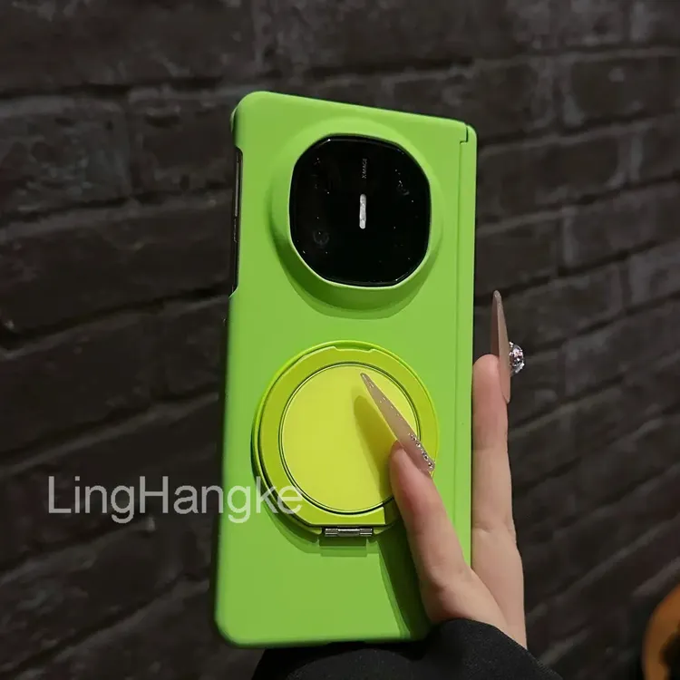 适用华为MateX6升级双中轴超薄荣耀V5男女X3旋转支架X5折叠手机壳