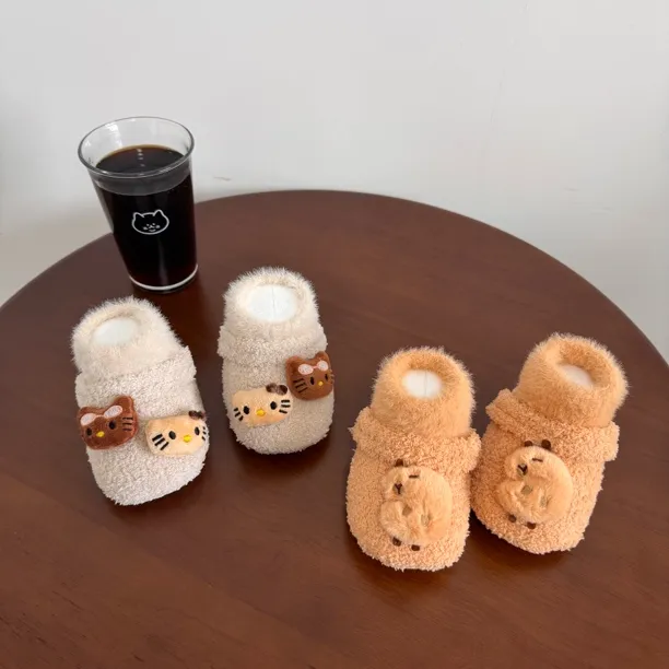 婴幼儿冬季棉鞋软底步前鞋0到1岁男女宝宝保暖新生儿防掉加绒加厚