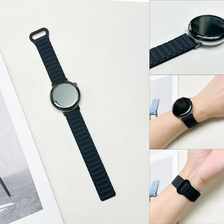 适用荣耀手表FIT 磁吸款硅胶表带 轻便舒适 荣耀watch FIT 替换带