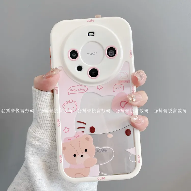 奶油壳适用华为mate70pro/60/50/40/30苹果16pro小米凯蒂潮手机壳