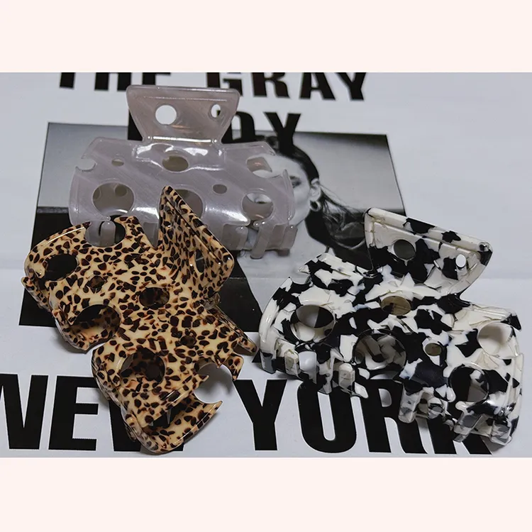 【张大影专属】 醋酸8cm多情芝士奶酪发抓饰奶酪抓夹顶醋酸鲨鱼夹