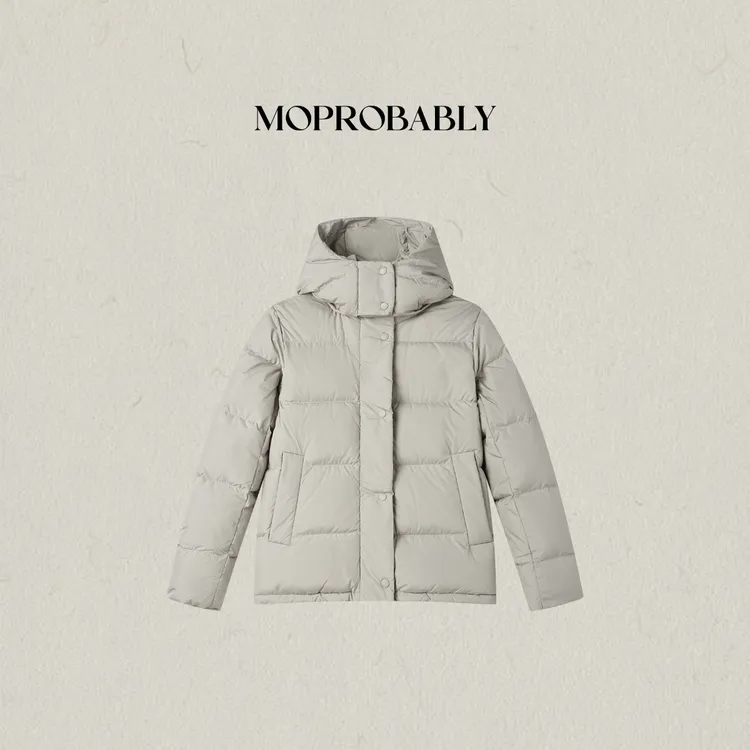 Moprobably李予诺「LU范」韩国三星绒定染三防90白鸭绒羽绒L5468038