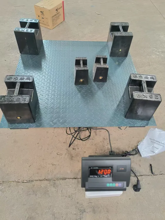 秋菊地磅猪场牛场羊场专用3吨带围栏