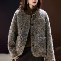 【墨涵精选】新款显瘦时尚气质休闲女士百搭外套459