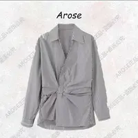 【AR0SE•正品】2025秋季条纹不起球衬衫轻奢风休闲时尚女装503028