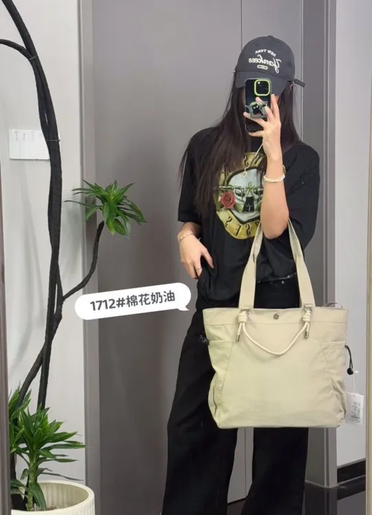 博卜正品1702大容量托特包单肩包轻便女款防水休闲包2025新款韩版
