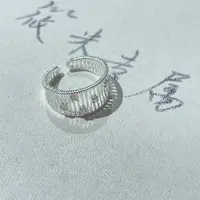 925银戒指 竖琴戒指D1397 MD