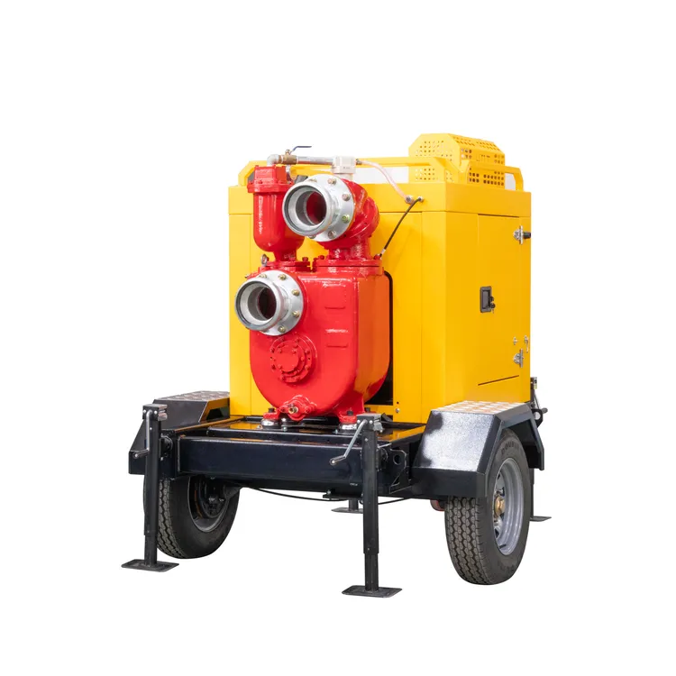 大流量无堵塞防汛泵车龙吸泵应急救援排水泵